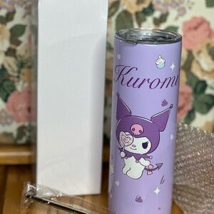 Kuromi Purple Tumbler with Straw